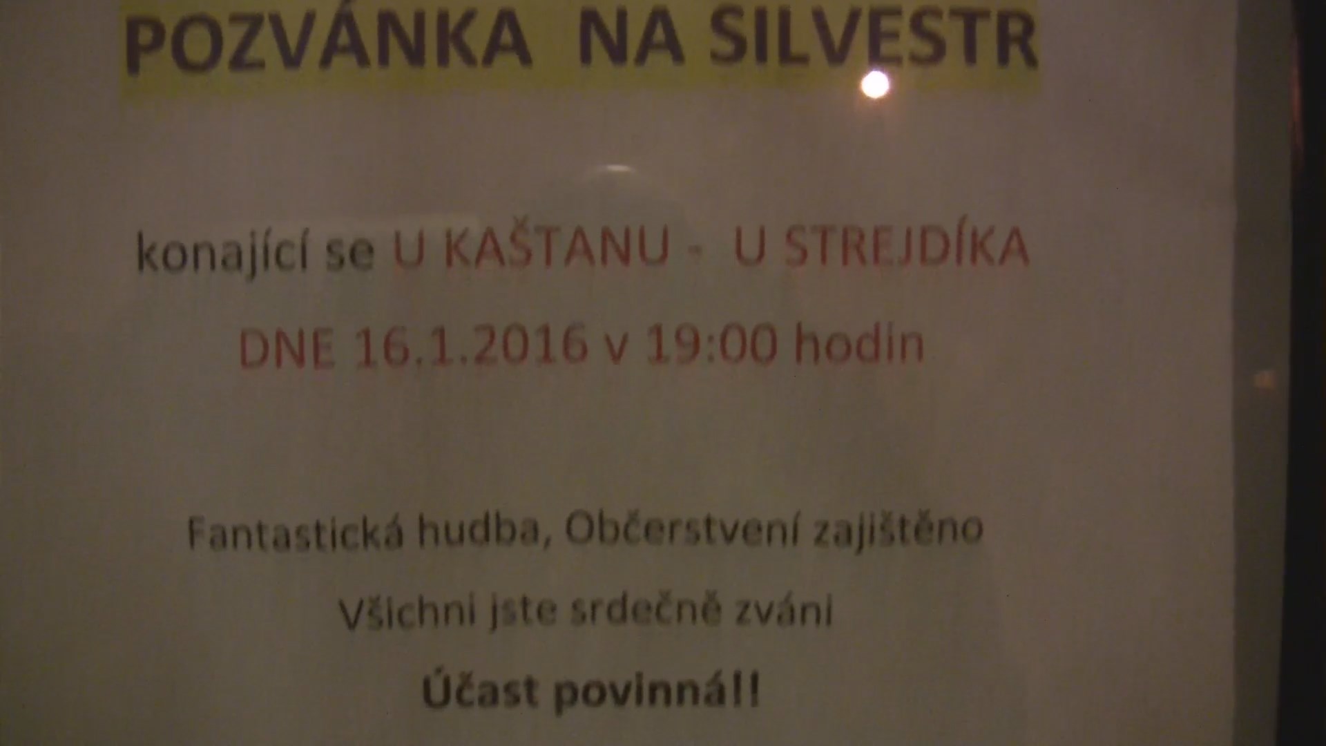 silvestr ve Voděradech